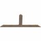 Ekena Millwork Portland Smooth Timber Gable Bracket, Douglas Fir, 72"W x 30"H x 1 1/2"D x 5 1/2"F, 10/12 Pitch GBW072X30X0206POR00SDF - alternate 2